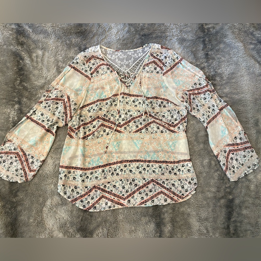 Maurice’s plus size boho blouse, women’s 1X